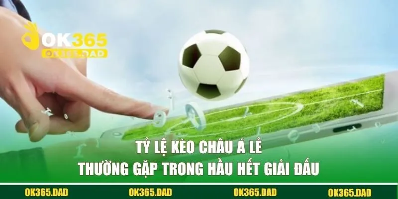 Tỷ lệ kèo châu Á lẻ thường gặp trong hầu hết giải đấu